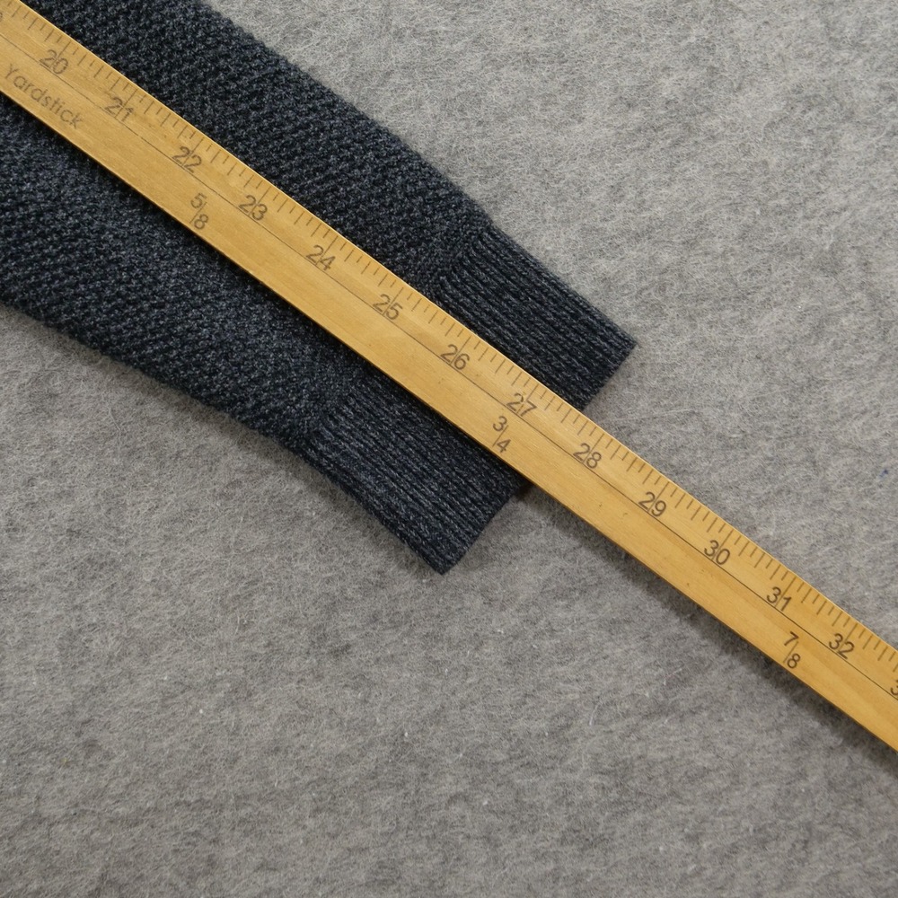 Lululemon Textured Knit Crewneck Sweater Mens Medium Heathered Black LM3DQBS - Picture 13 of 13